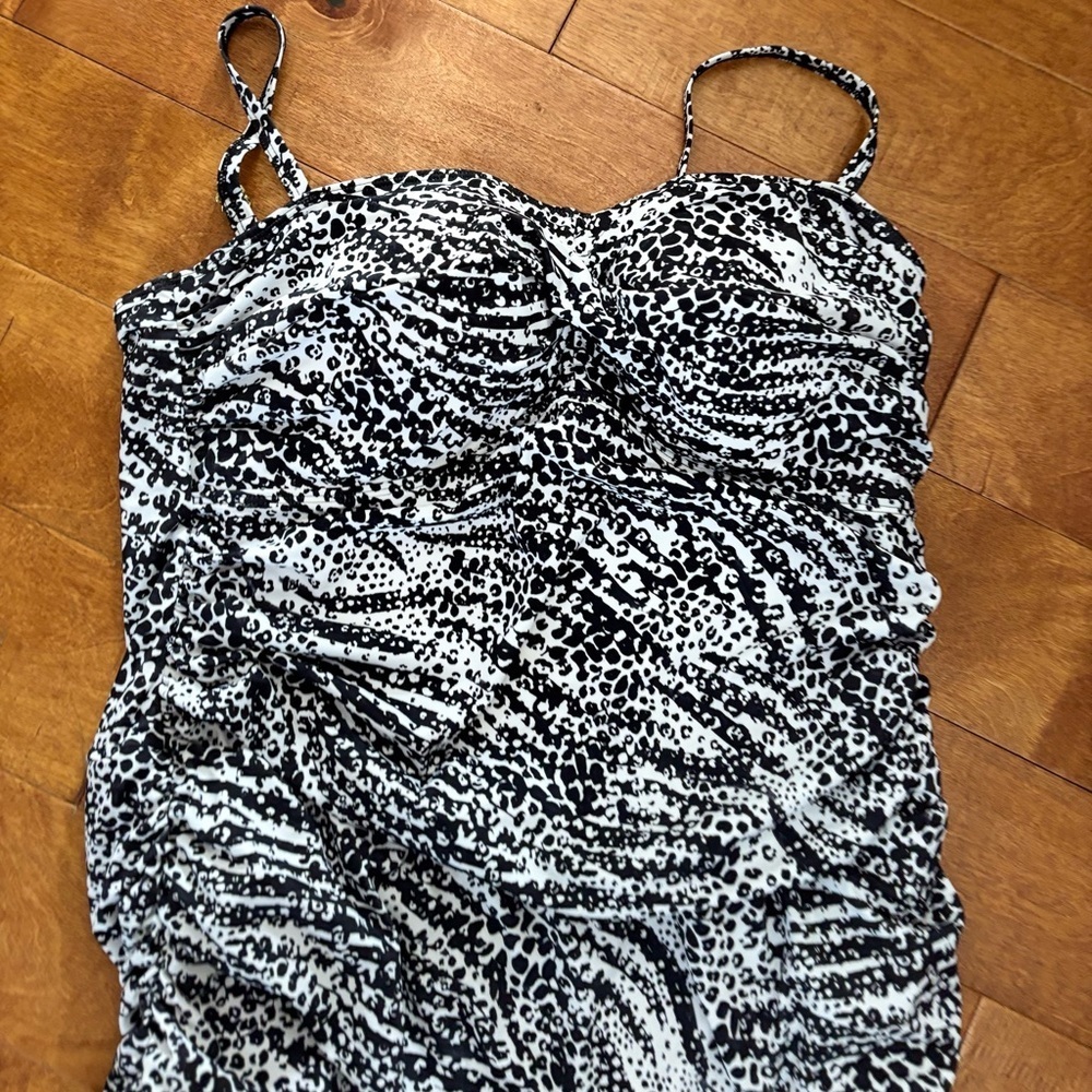 Kim Gravel x Swimsuits For All Swimsuit Sz 24 Skirted 1-Piece Suit - Picture 2 of 8